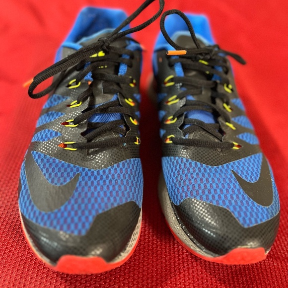 Mens Blue multicolor Nike running shoes - Picture 2 of 5